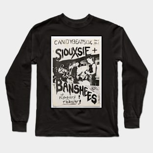 Siouxsie and the Banshees Dark Aesthetics Long Sleeve T-Shirt